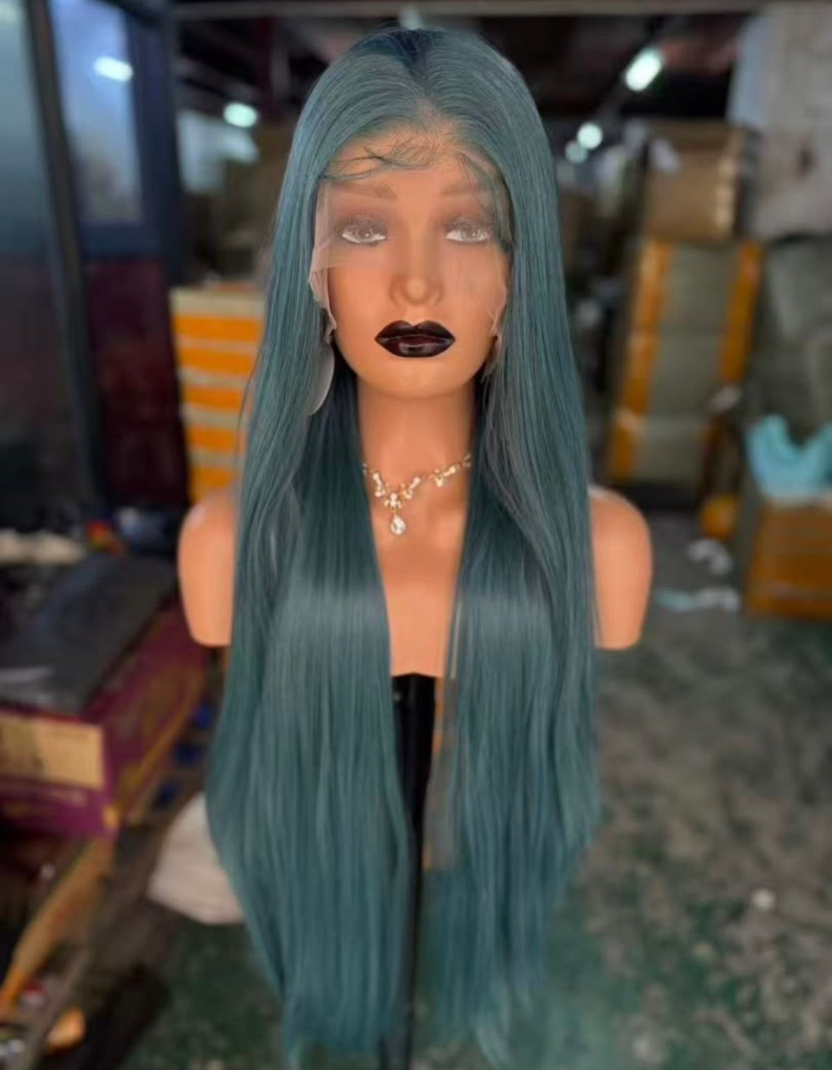 Straight turquoise